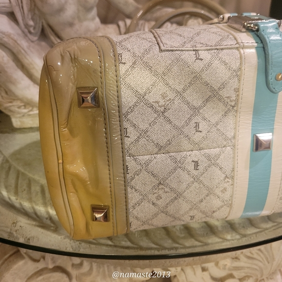 L.A.M.B. by Gwen Stefani Shadow Speedy Satchel Luxury Designer Handbag #610 - Picture 17 of 17